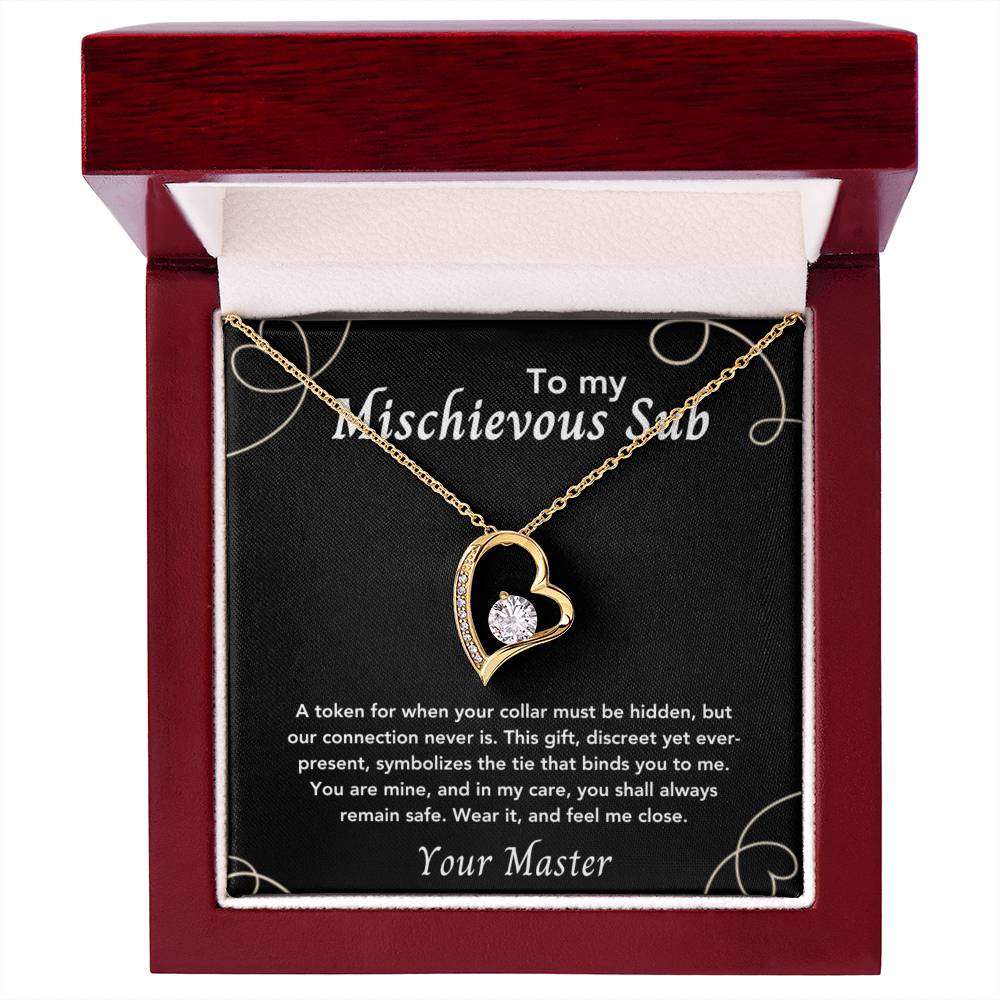 To My Mischievous Sub Necklace Gift From Master - c477a25
