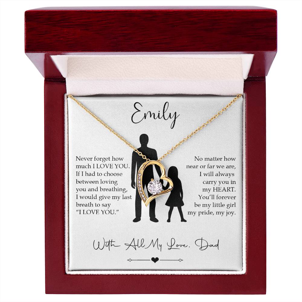 To My Daughter - Always My Little Girl, Forever My Love - c570a25