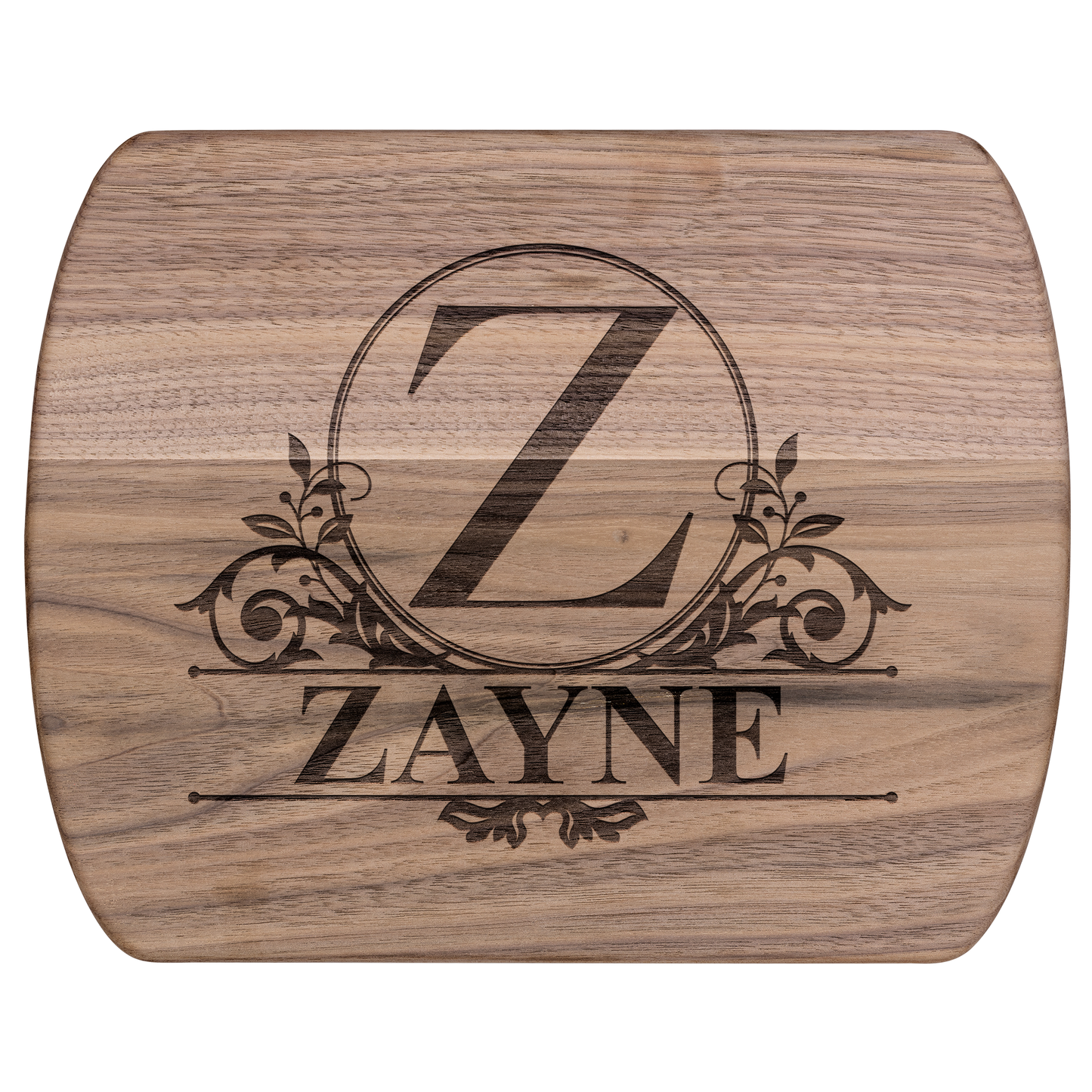 Engraved Initial & Name Cutting Board - c434a25