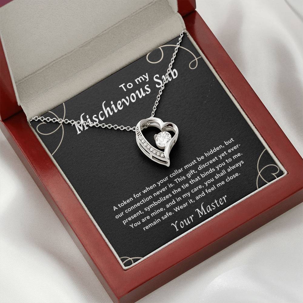 To My Mischievous Sub Necklace Gift From Master - c477a25