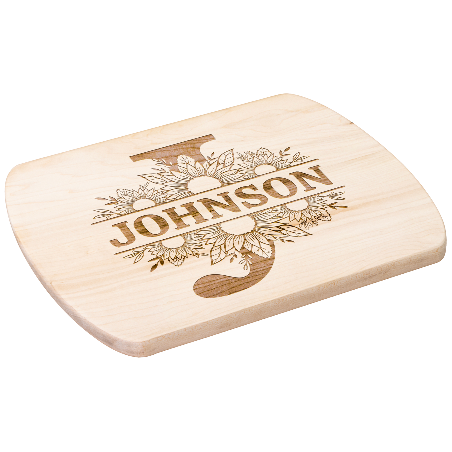 Custom Sunflower Monogram Cutting Board - c396a25