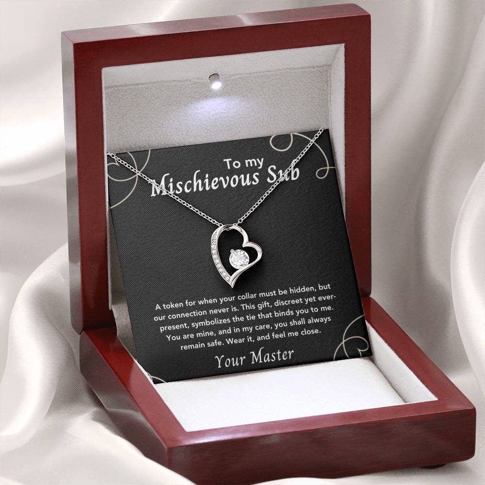 To My Mischievous Sub Necklace Gift From Master - c477a25