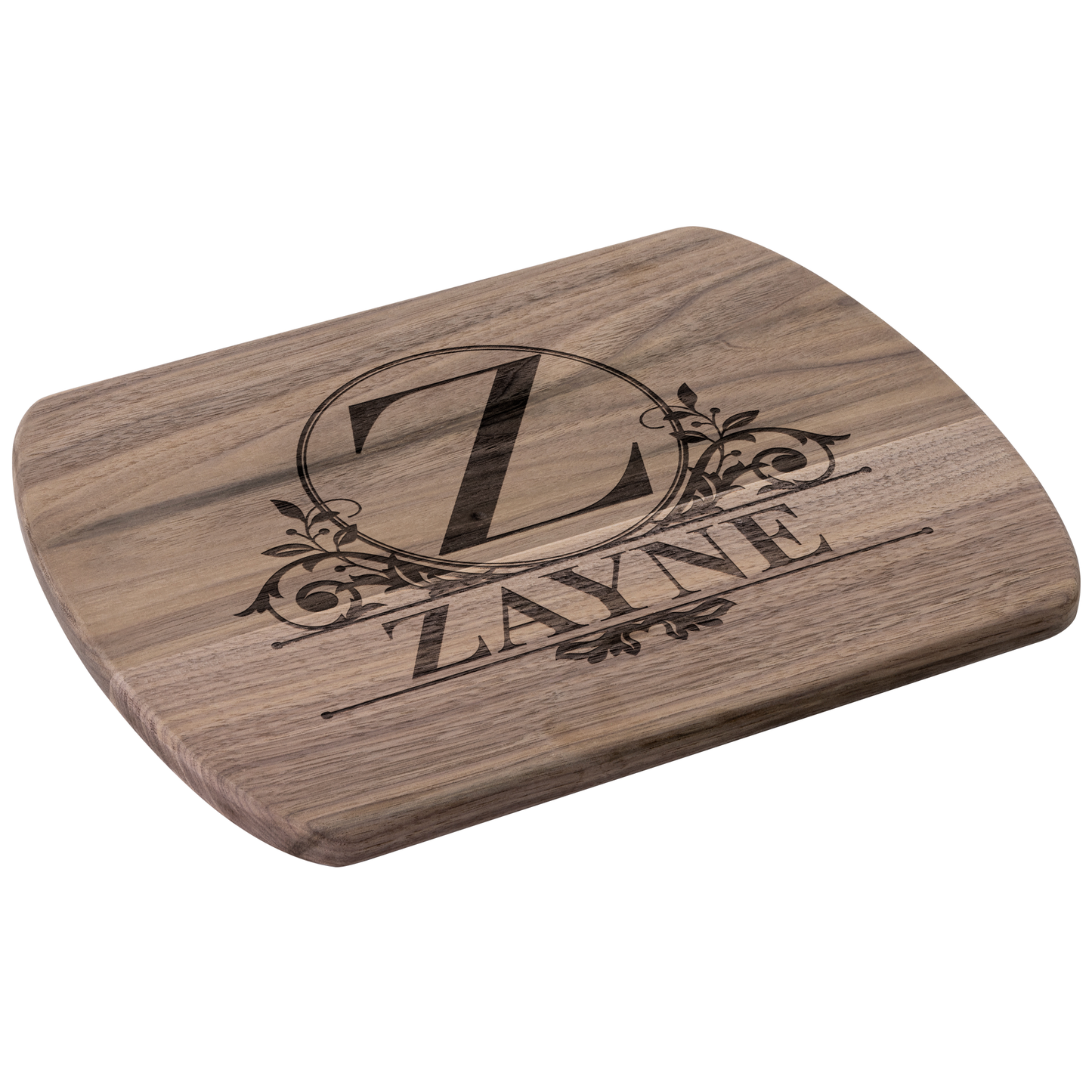 Engraved Initial & Name Cutting Board - c434a25