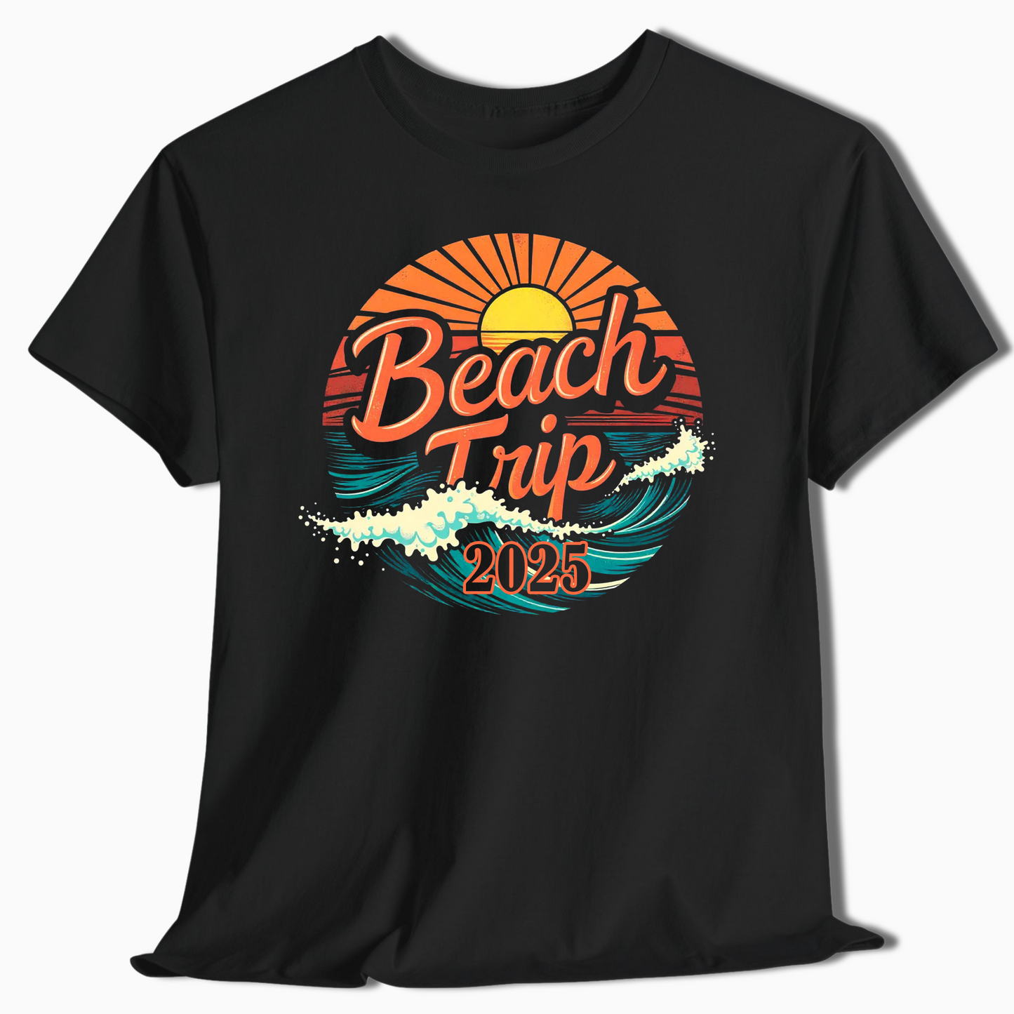 Beach Trip 2025 T-Shirt - Matching Friends Vacation Outfit - c364a25