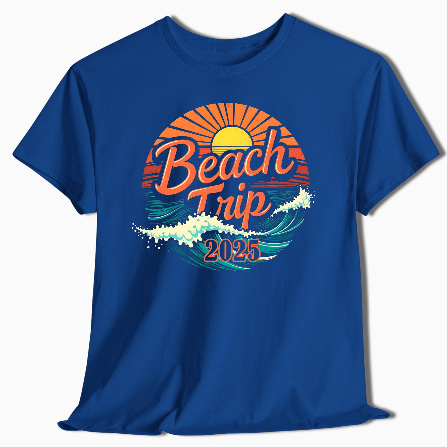 Beach Trip 2025 T-Shirt - Matching Friends Vacation Outfit - c364a25