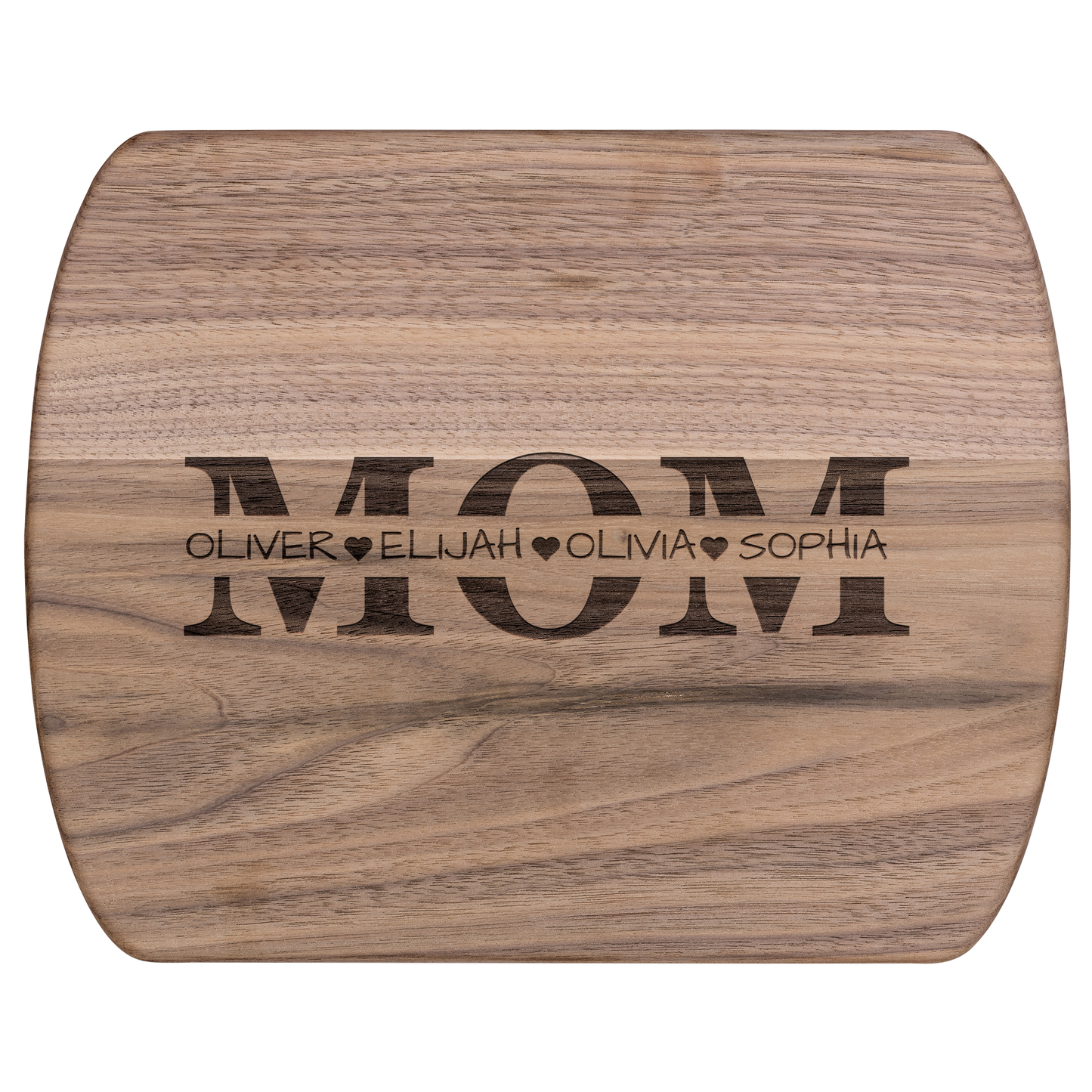 Engraved Mom Cutting Board with Family Names - c424a25