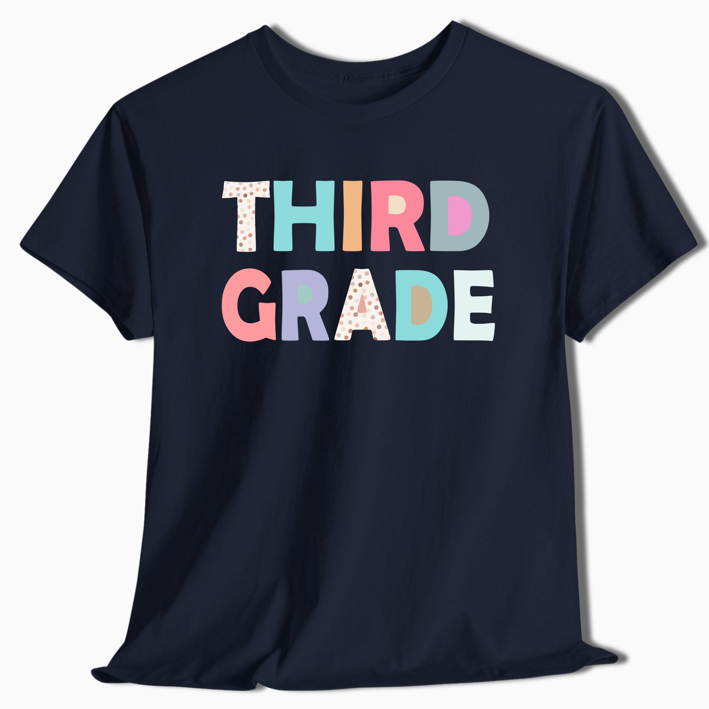 Custom Kids Back to School Grade Shirt - c432a25