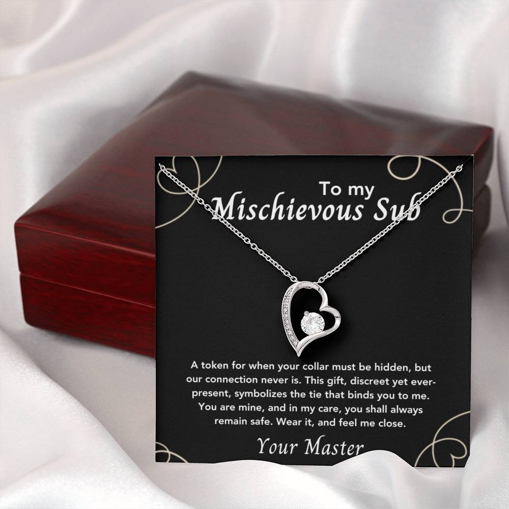 To My Mischievous Sub Necklace Gift From Master - c477a25