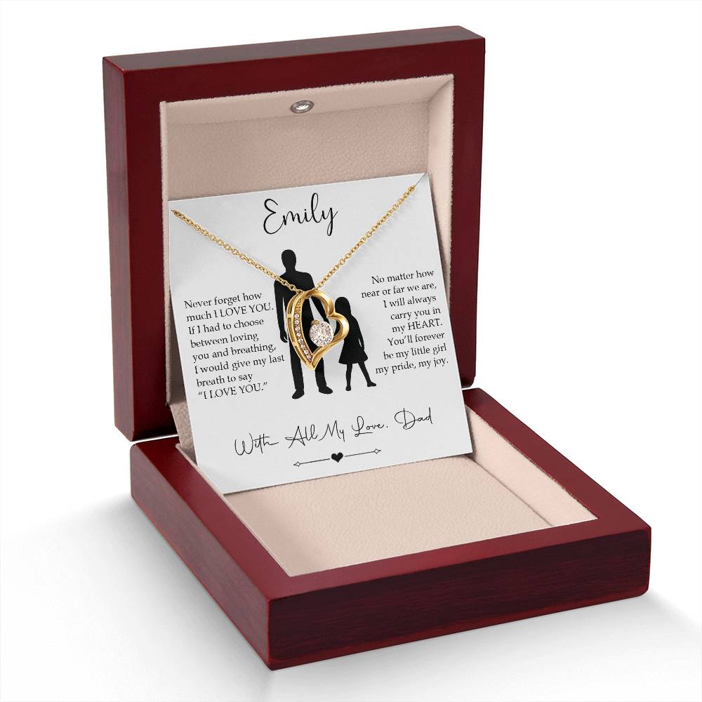 To My Daughter - Always My Little Girl, Forever My Love - c570a25