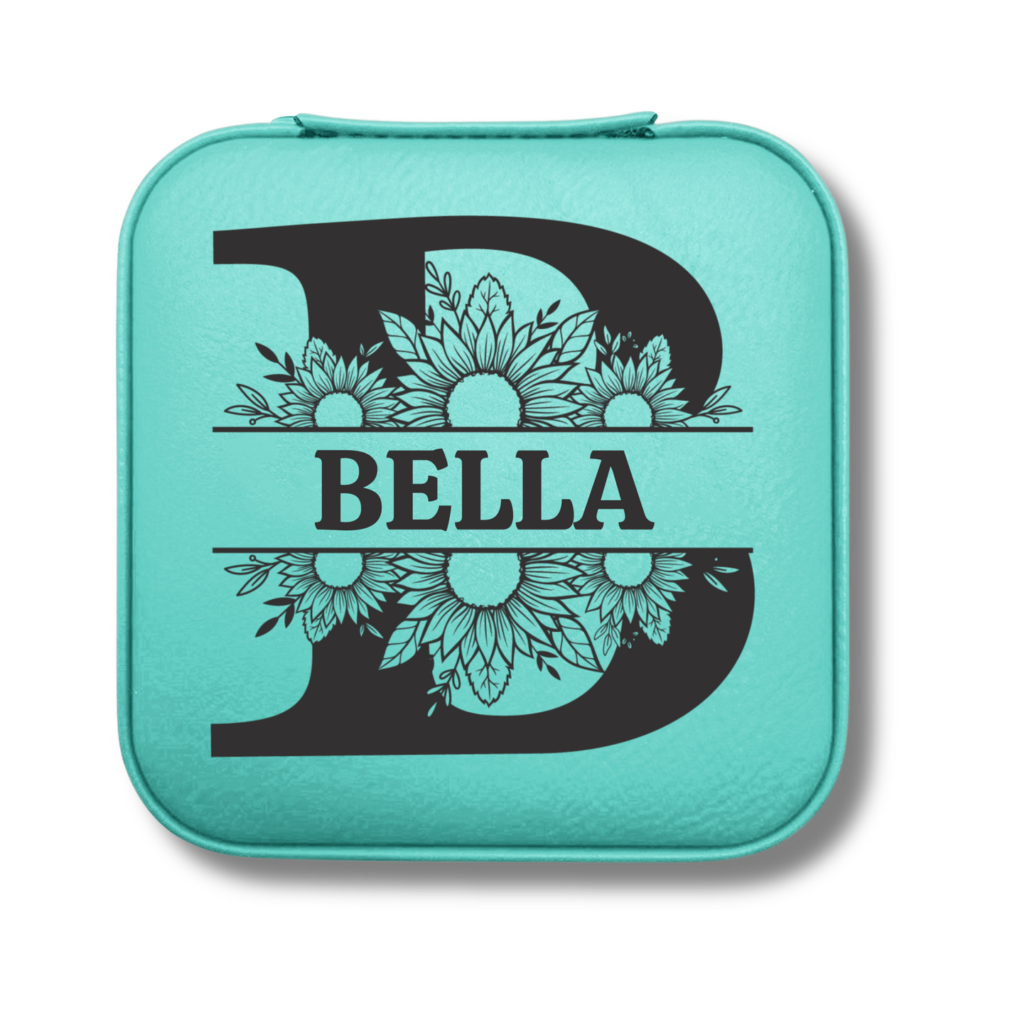 Custom Monogram Jewelry Case with Name - c408a25