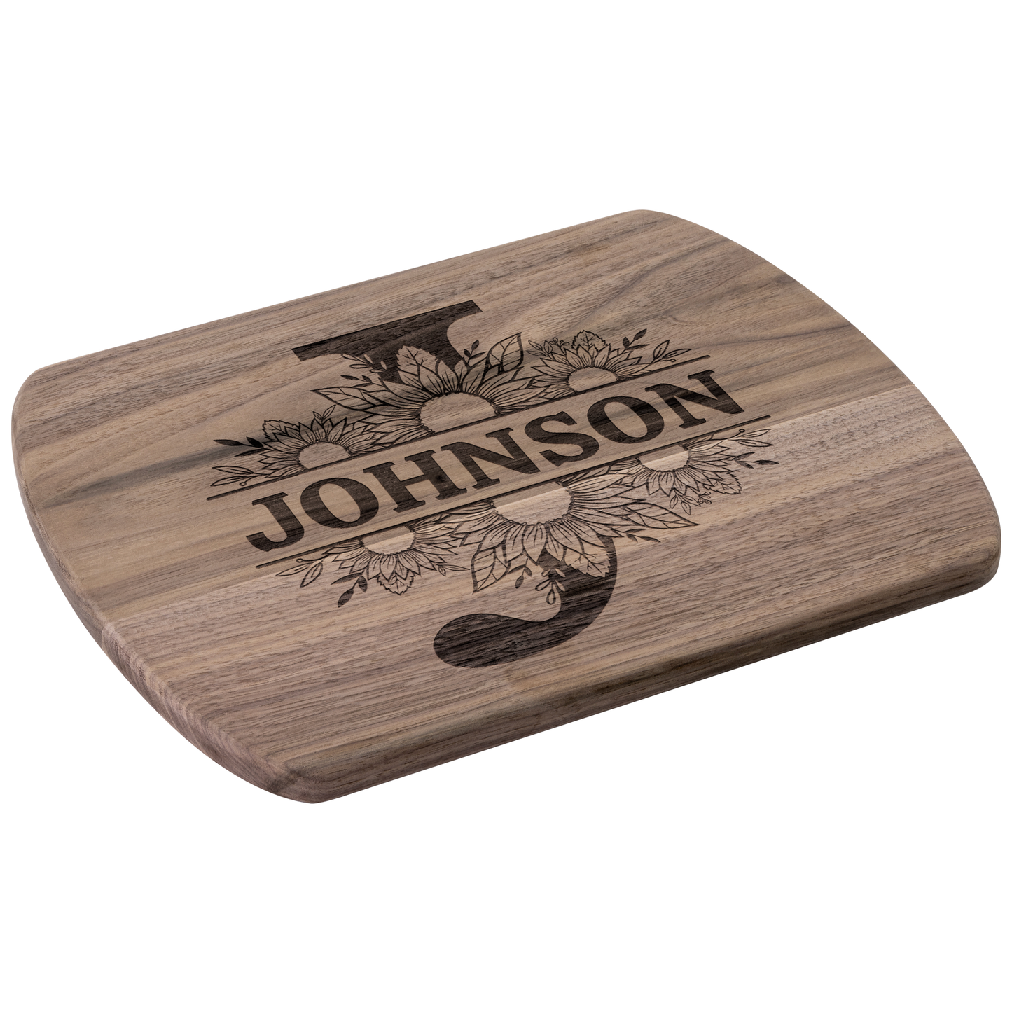 Custom Sunflower Monogram Cutting Board - c396a25
