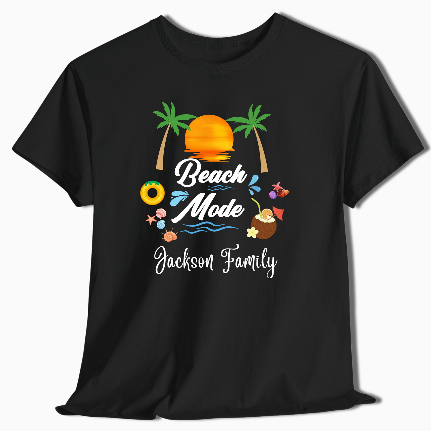 Beach Mode Custom Family Vacation Shirt - Matching Outfits - c322a25