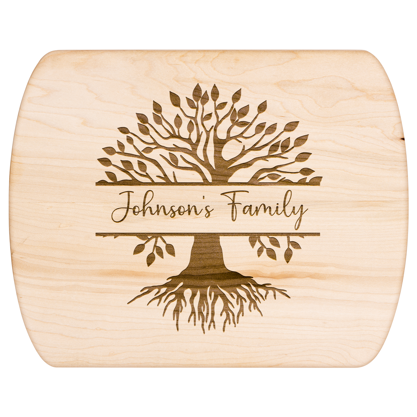 Custom Family Tree Name Engraved Cutting Board - c419a25