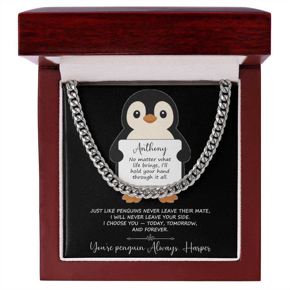 You’re My Penguin Necklace Gift for Him - c545a25
