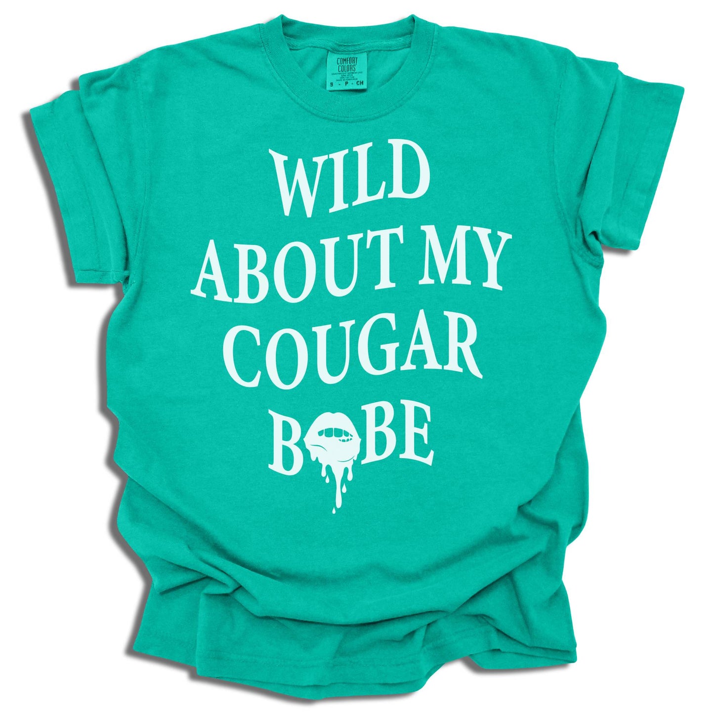Wild About My Cougar Babe - Comfort Colors® T-Shirt - c11a25