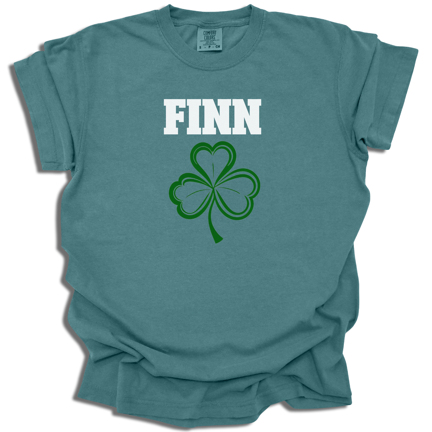 Shamrock With custom Name - St? Patrick's Day - Comfort Colors® T-Shirt - c121a25