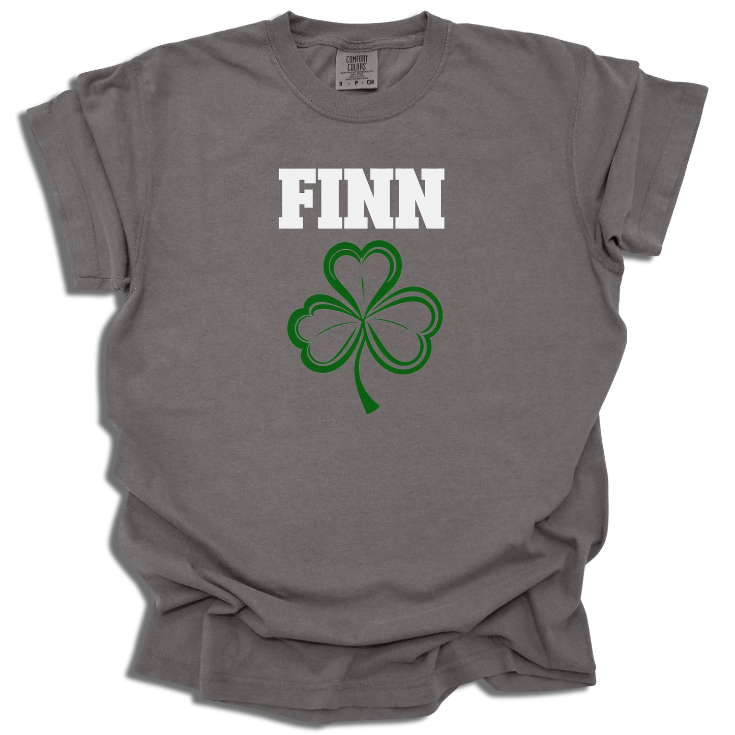 Shamrock With custom Name - St? Patrick's Day - Comfort Colors® T-Shirt - c121a25