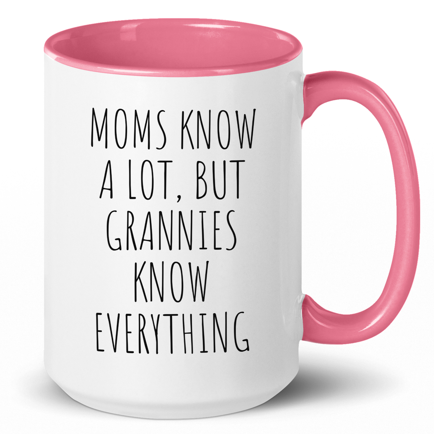 Personalized Grandmother Coffee Mug | Grandma Knows Everything | Custom Name Gift - c134a25