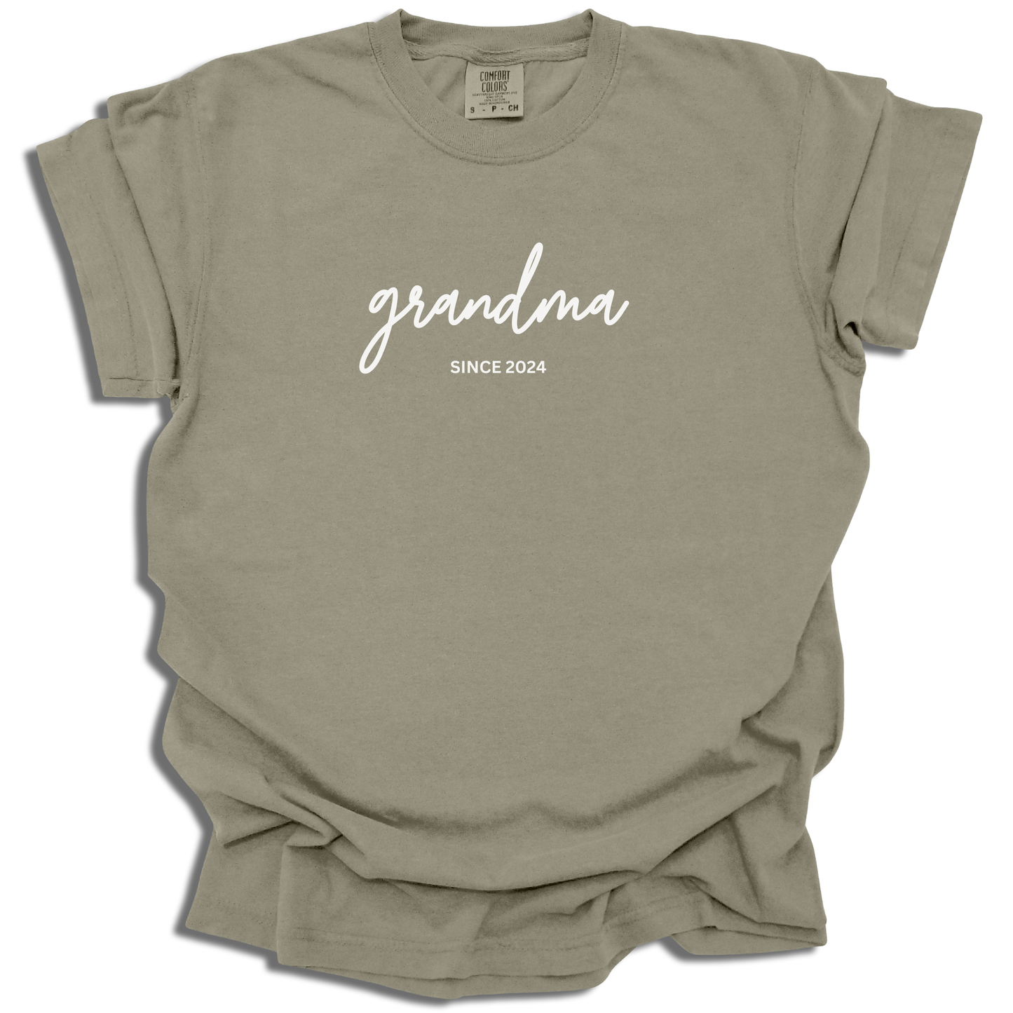 Grandma Since Custom Year - Comfort Colors® T-Shirt - c138a25