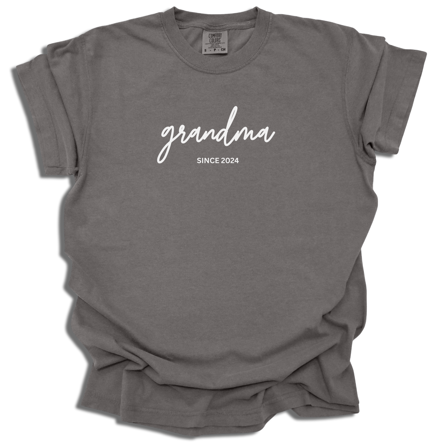 Grandma Since Custom Year - Comfort Colors® T-Shirt - c138a25