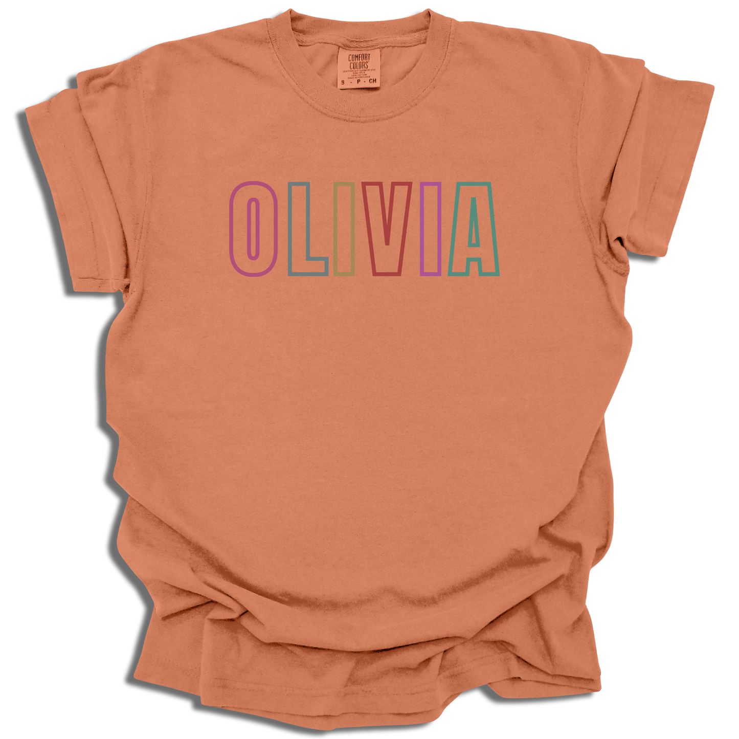 Custom Name T-Shirt - Personalized Multicolor Design - Birthday Gift Casual Tee - c176a25