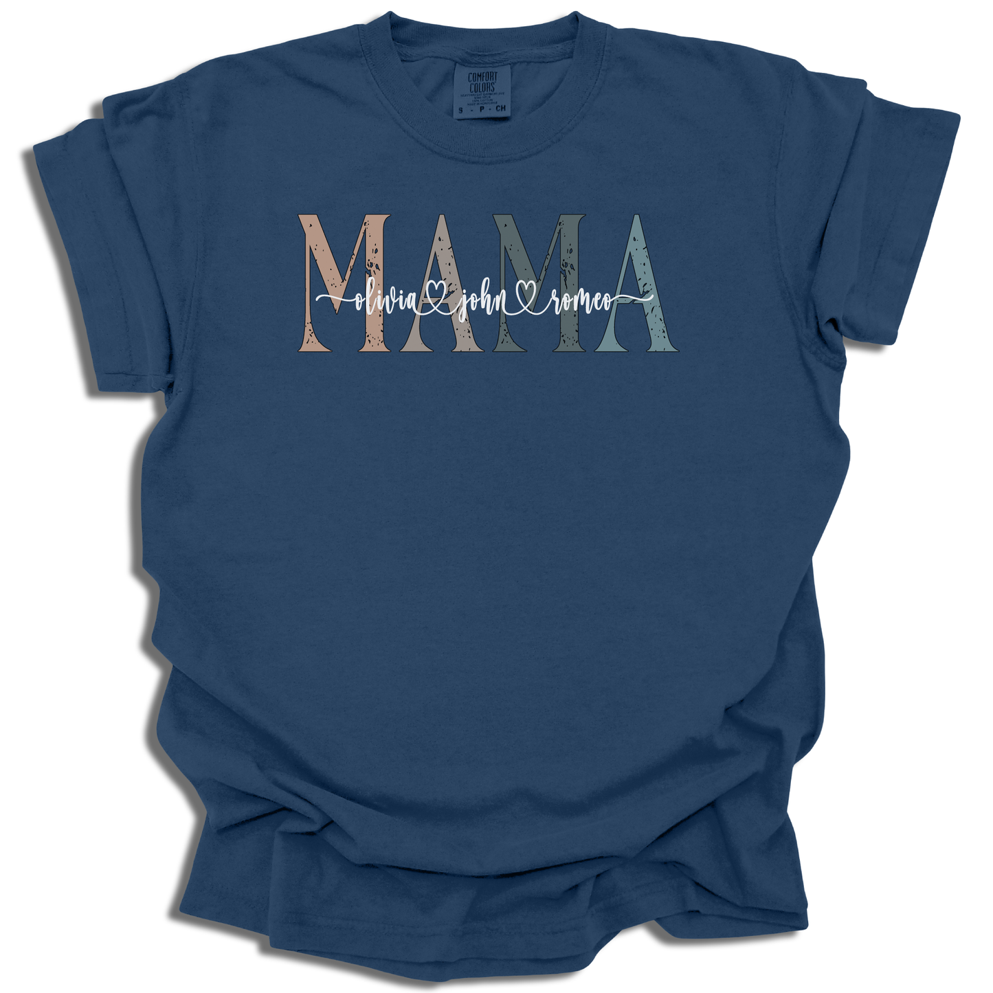 Custom Mama T-Shirt | Personalized Kids Names Tee | Mother’s Day Gift - c181a25