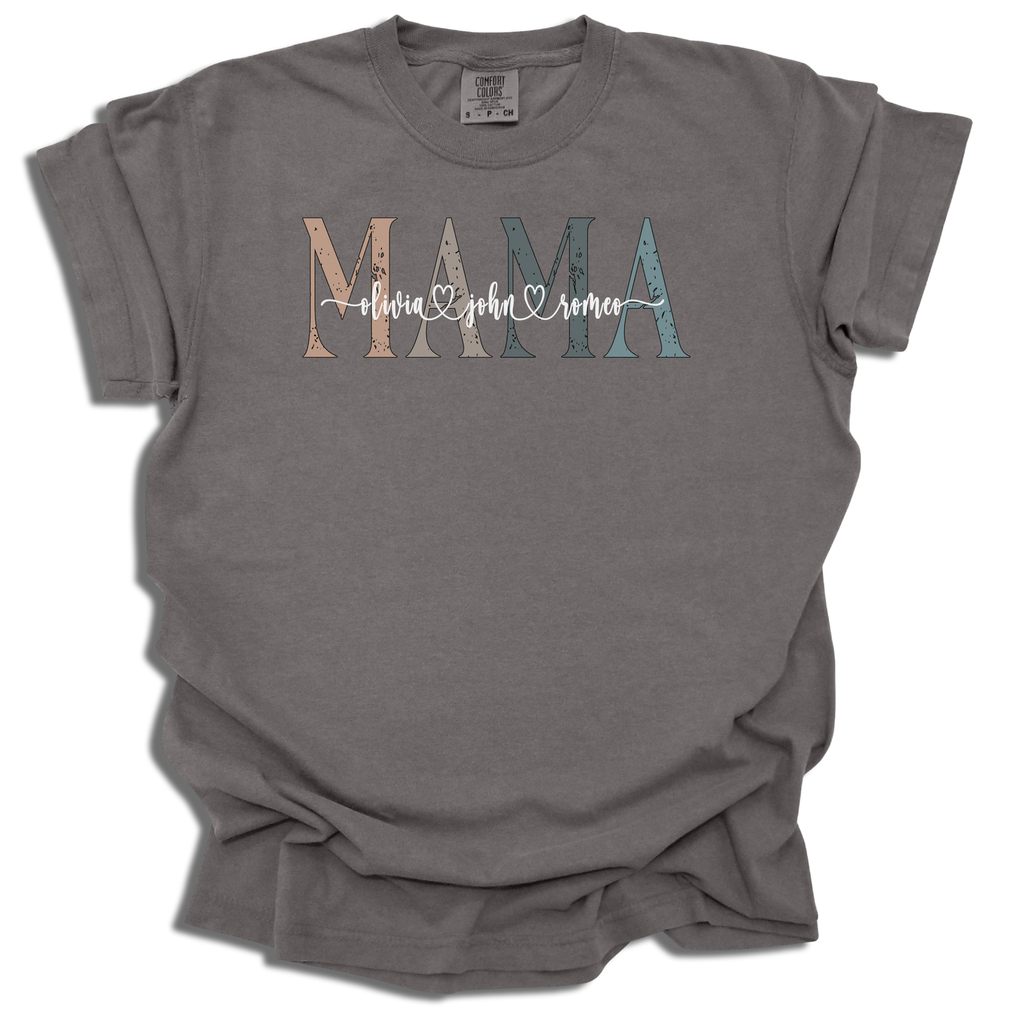 Custom Mama T-Shirt | Personalized Kids Names Tee | Mother’s Day Gift - c181a25