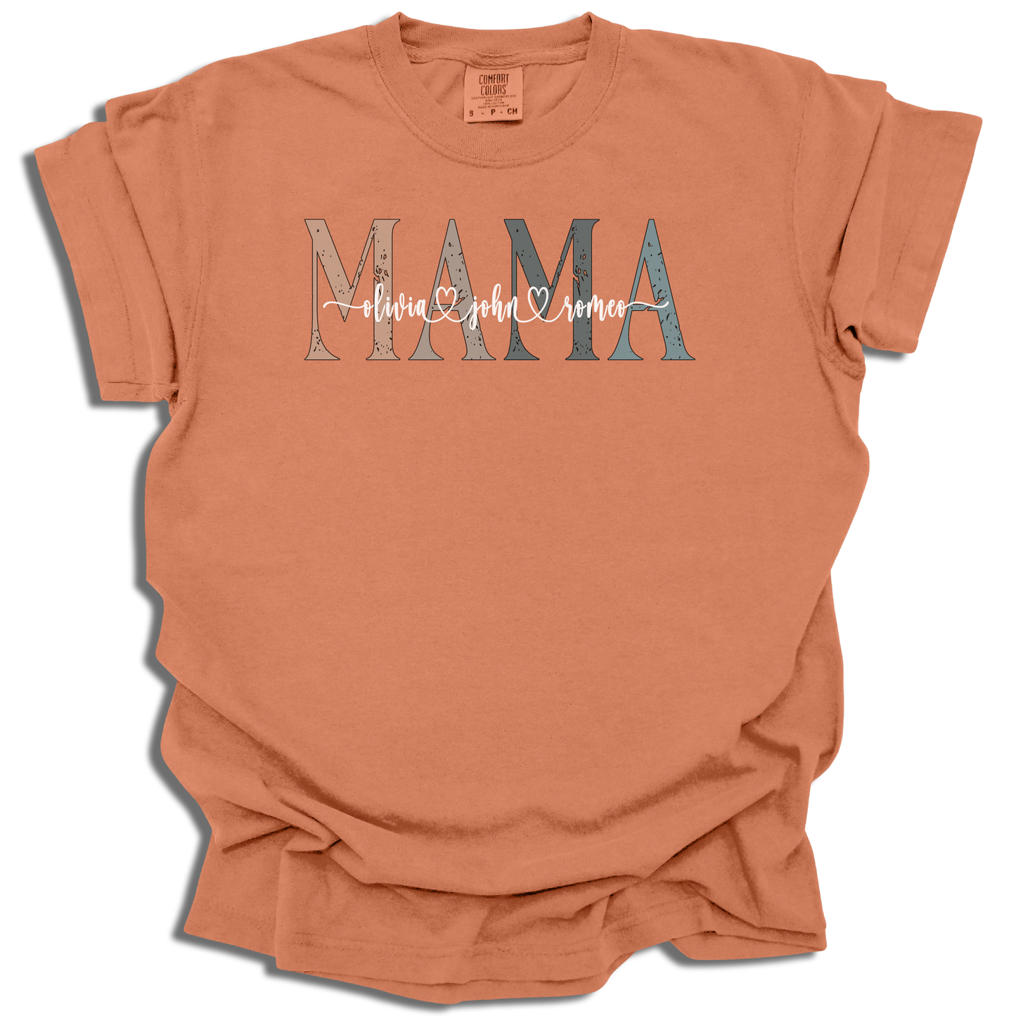 Custom Mama T-Shirt | Personalized Kids Names Tee | Mother’s Day Gift - c181a25
