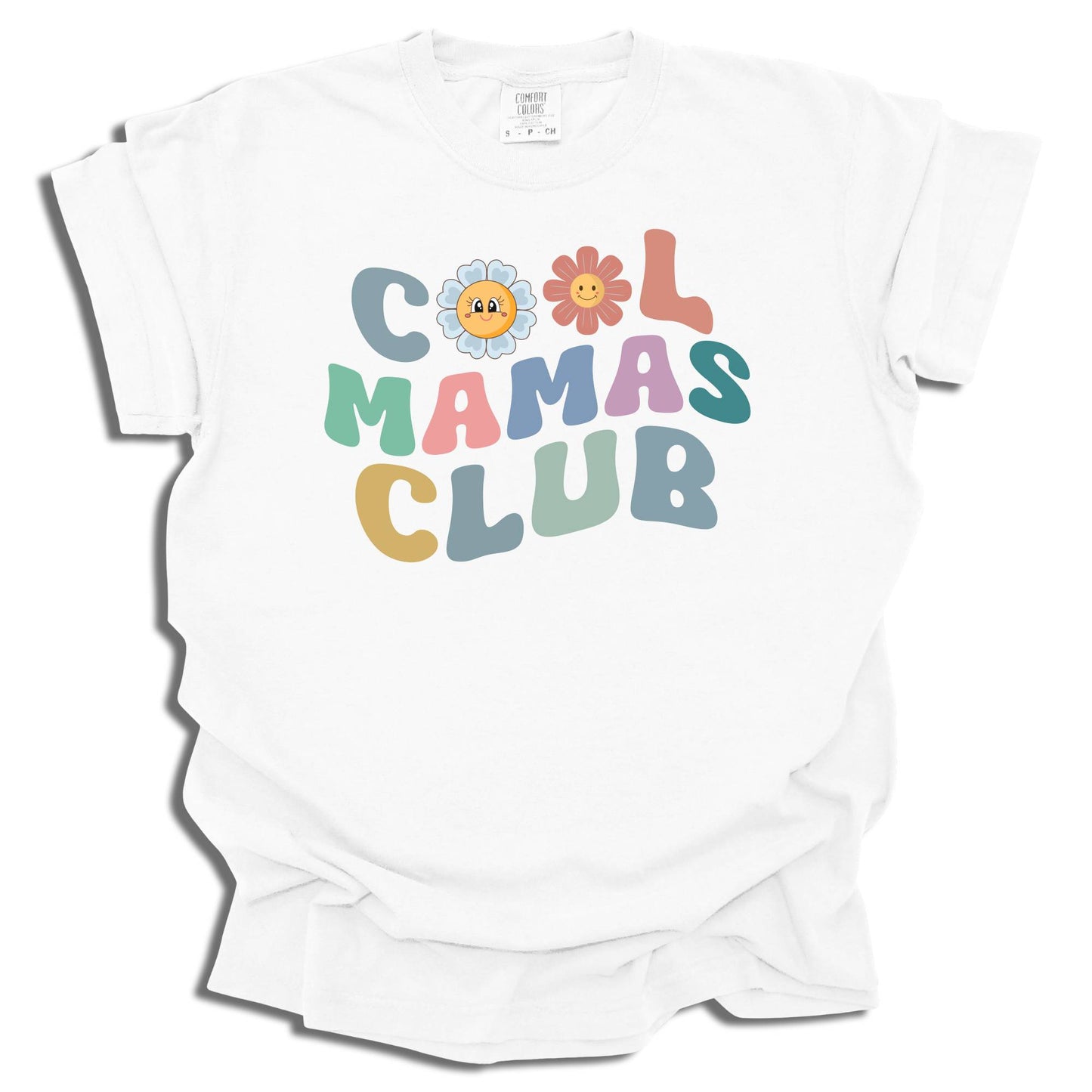 Cool Mamas Club T-Shirt | Fun Mom Life Graphic Tee | Mother's Day Gift | Comfort Colors® - c192a25