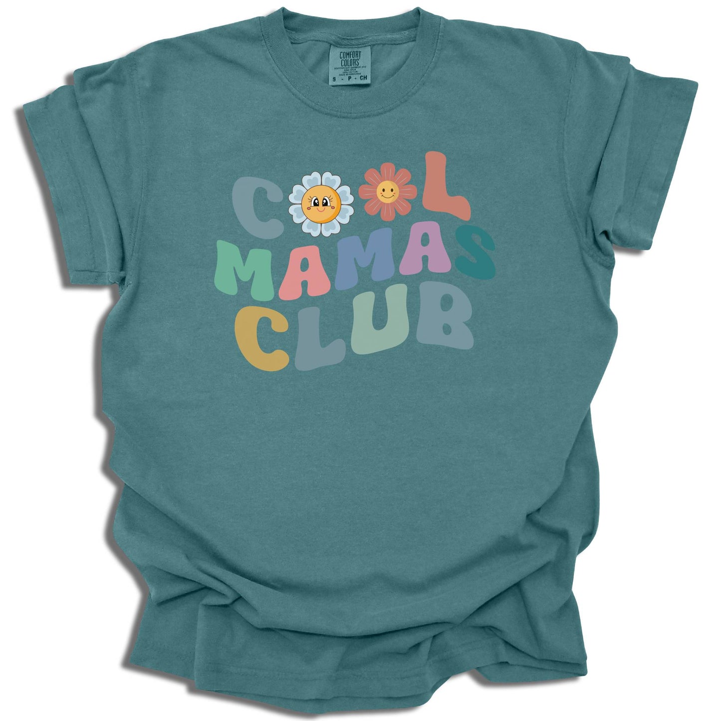 Cool Mamas Club T-Shirt | Fun Mom Life Graphic Tee | Mother's Day Gift | Comfort Colors® - c192a25