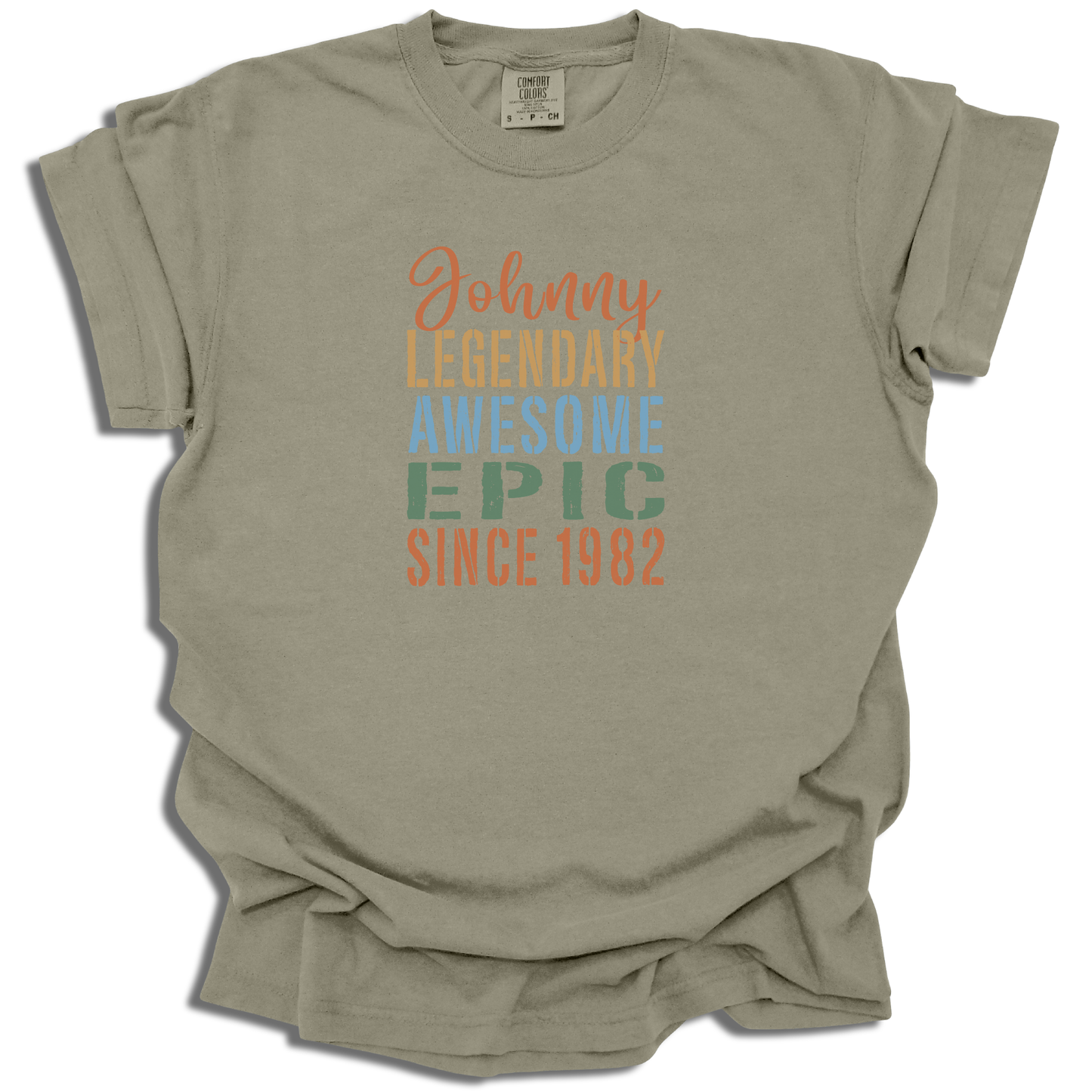 Customizable Name and Year T-Shirt | Legendary Graphic Tee | Birthday Gift - c205a25