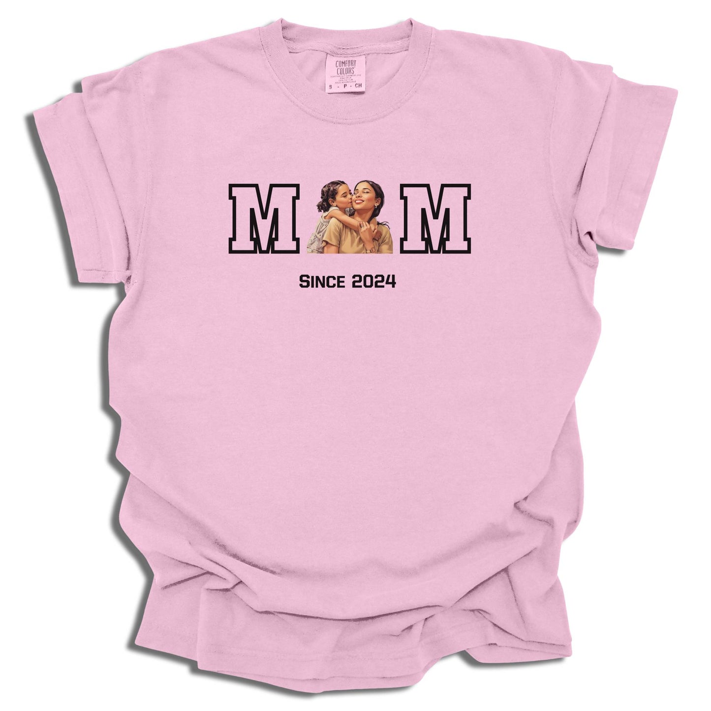 Custom Photo Mom Since T-Shirt | Personalized Year | Mother's Day Gift | Comfort Colors® - c216a25