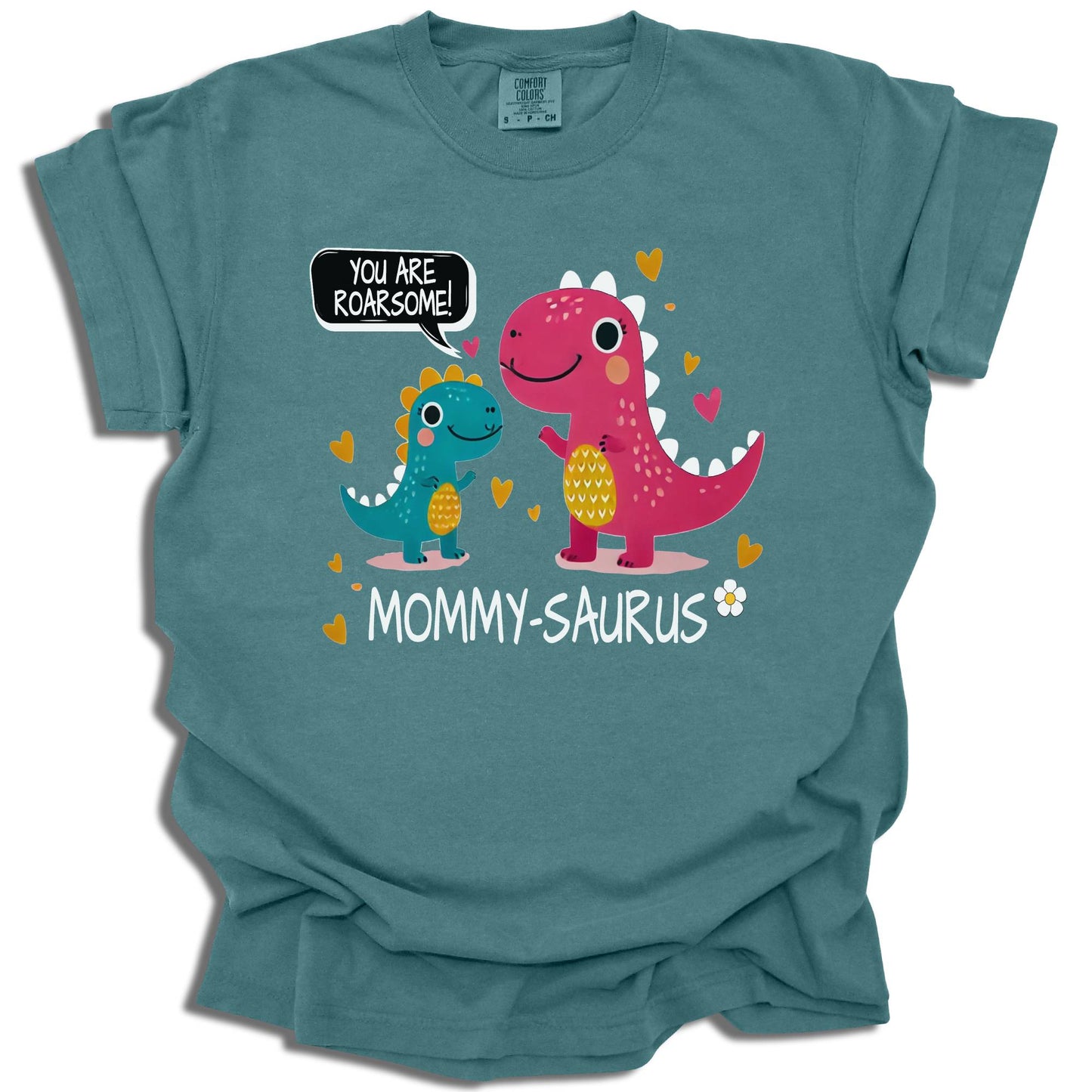 Mommy-Saurus T-Shirt - Cute Dinosaur Graphic Tee - Mother’s Day Gift - c244a25