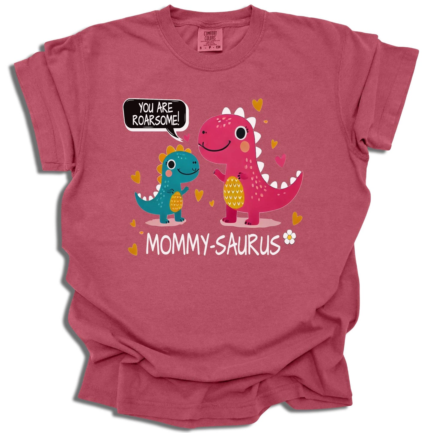 Mommy-Saurus T-Shirt - Cute Dinosaur Graphic Tee - Mother’s Day Gift - c244a25