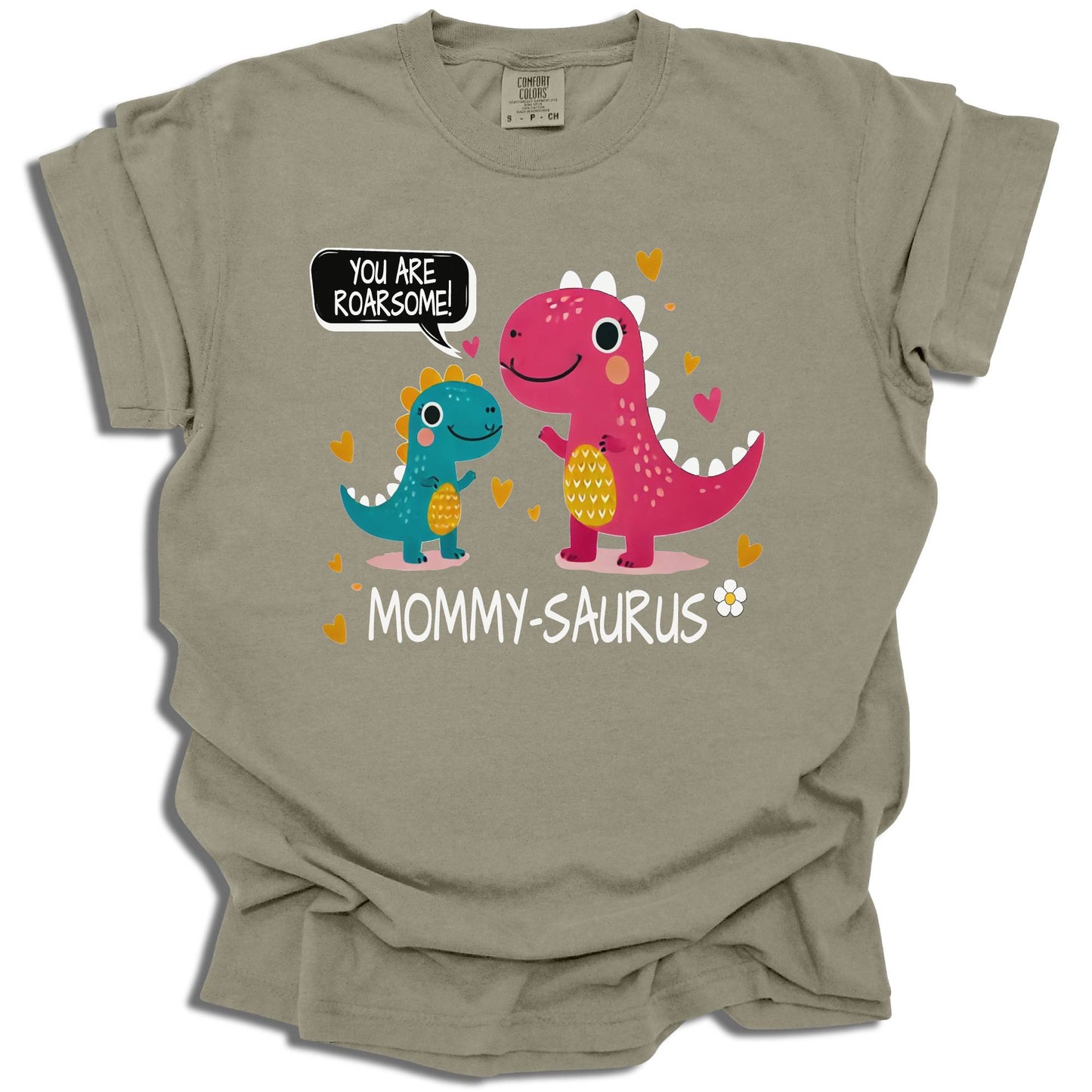 Mommy-Saurus T-Shirt - Cute Dinosaur Graphic Tee - Mother’s Day Gift - c244a25