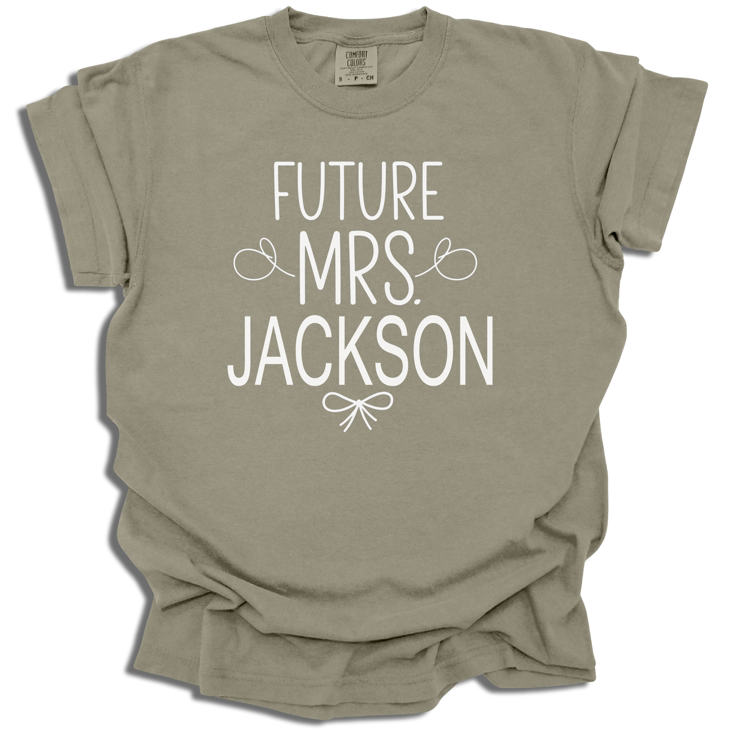 Personalized Future Mrs Shirt - Custom Last Name Bride Tee - c248a25