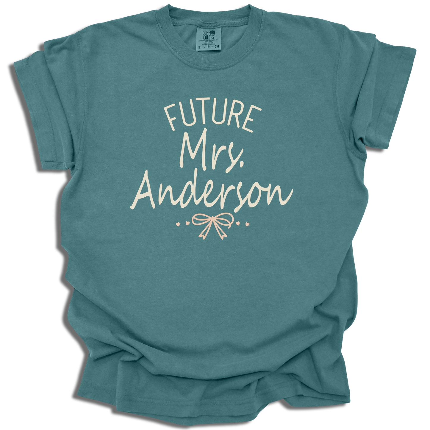 Personalized Future Mrs Shirt - Custom Last Name Bridal Tee - c249a25
