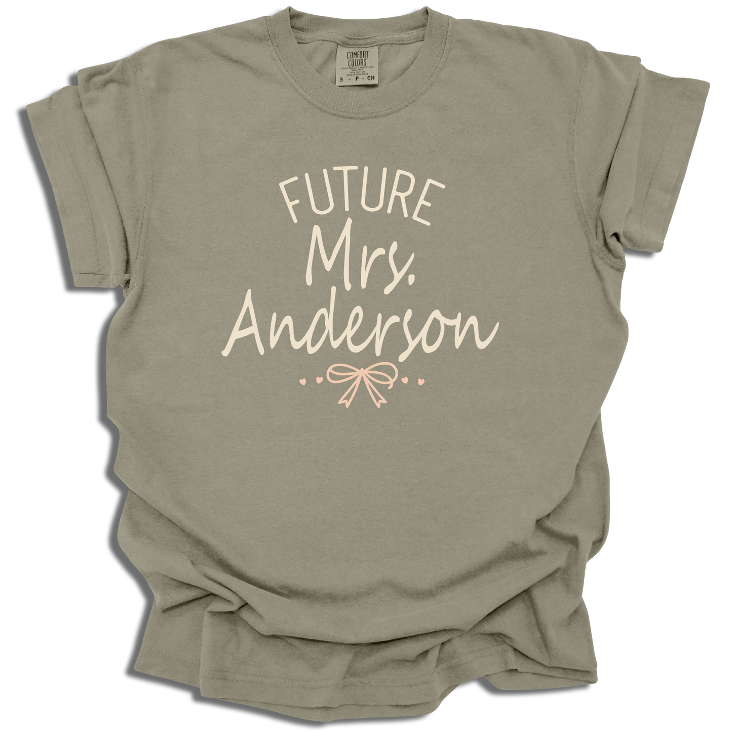Personalized Future Mrs Shirt - Custom Last Name Bridal Tee - c249a25