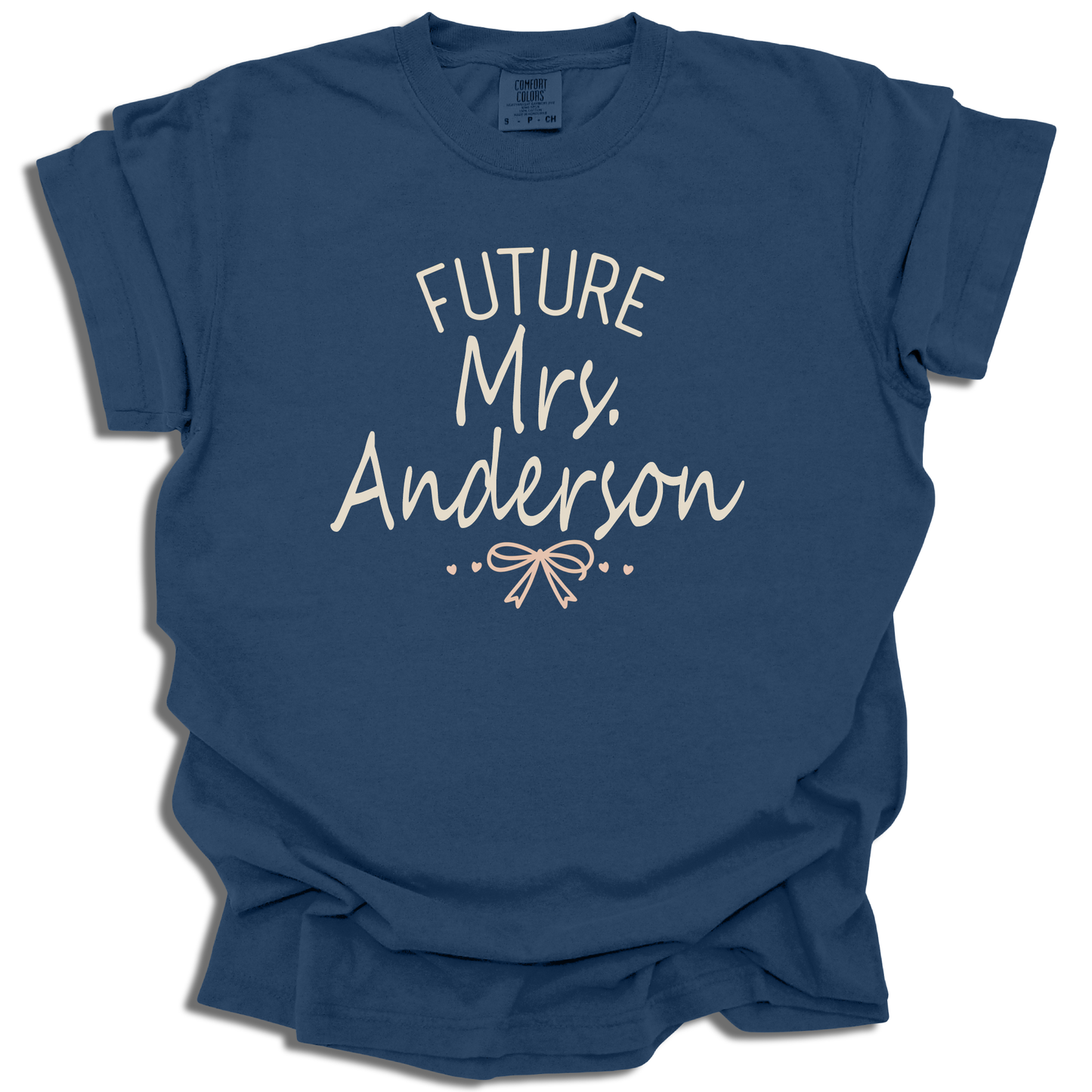 Personalized Future Mrs Shirt - Custom Last Name Bridal Tee - c249a25