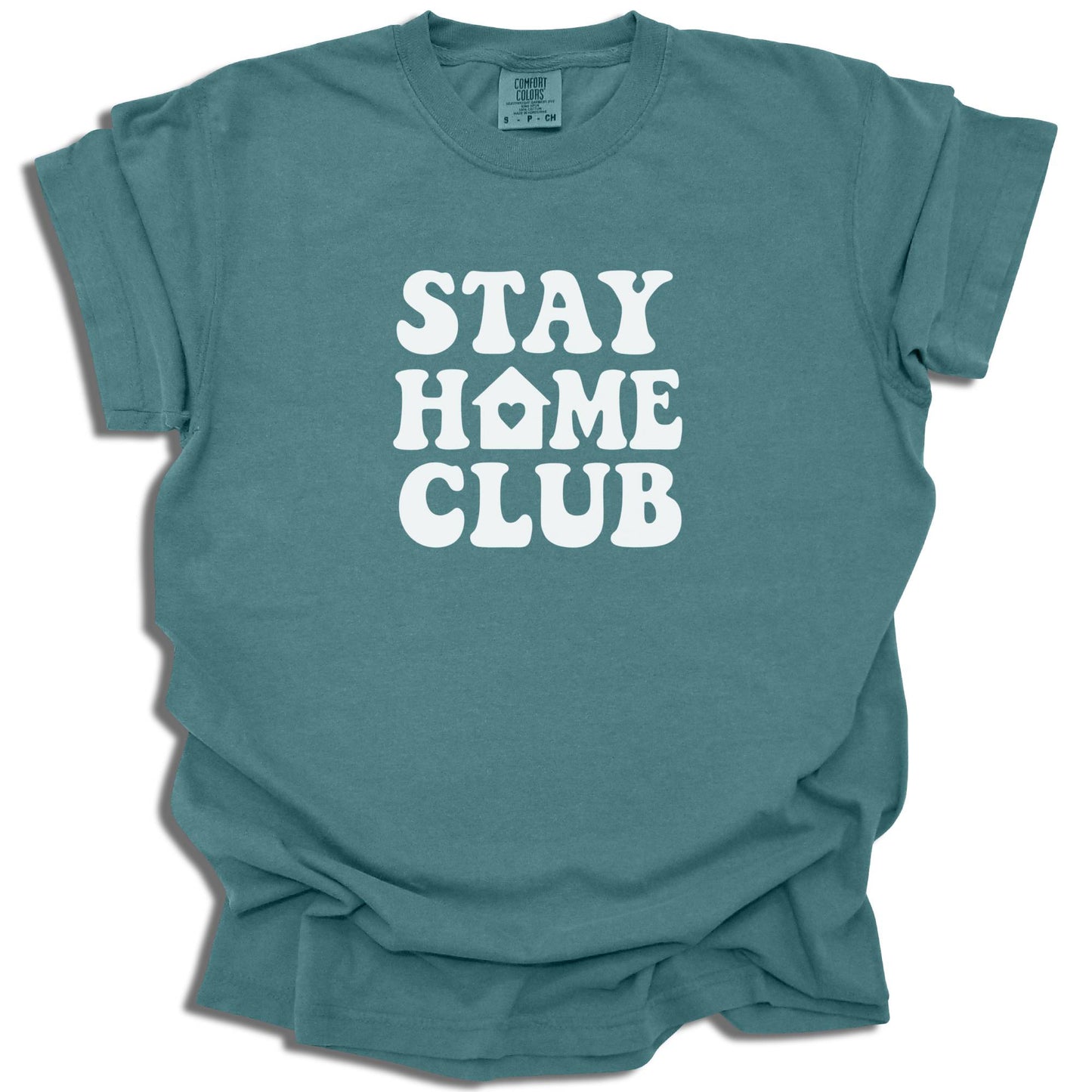 Stay Home Club T-Shirt | Unisex Comfort Tee | Relaxed Fit Gift - c252a25