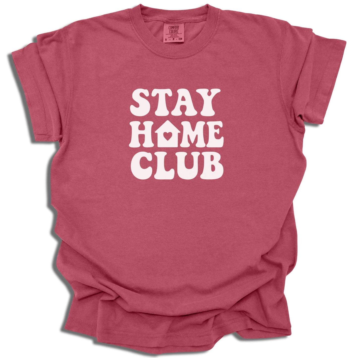 Stay Home Club T-Shirt | Unisex Comfort Tee | Relaxed Fit Gift - c252a25