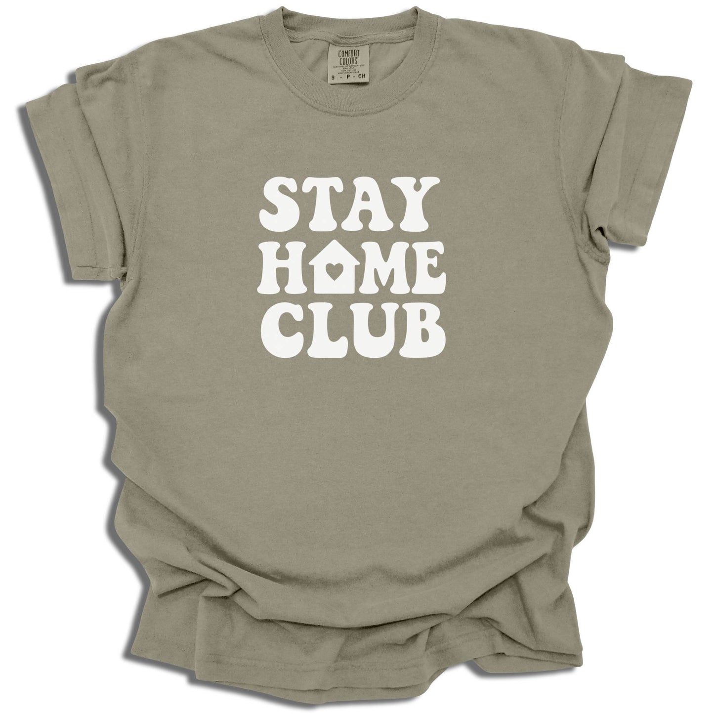 Stay Home Club T-Shirt | Unisex Comfort Tee | Relaxed Fit Gift - c252a25