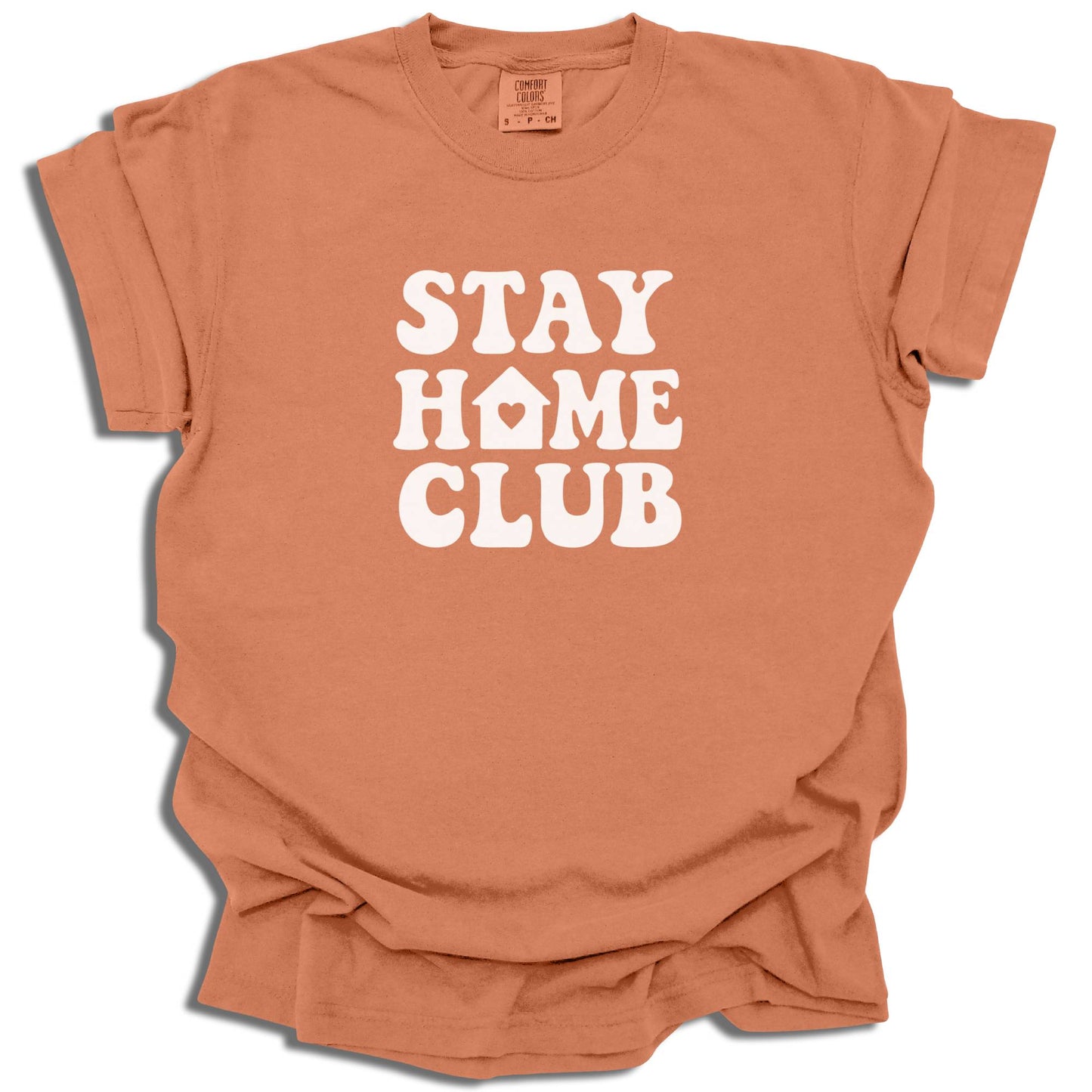 Stay Home Club T-Shirt | Unisex Comfort Tee | Relaxed Fit Gift - c252a25