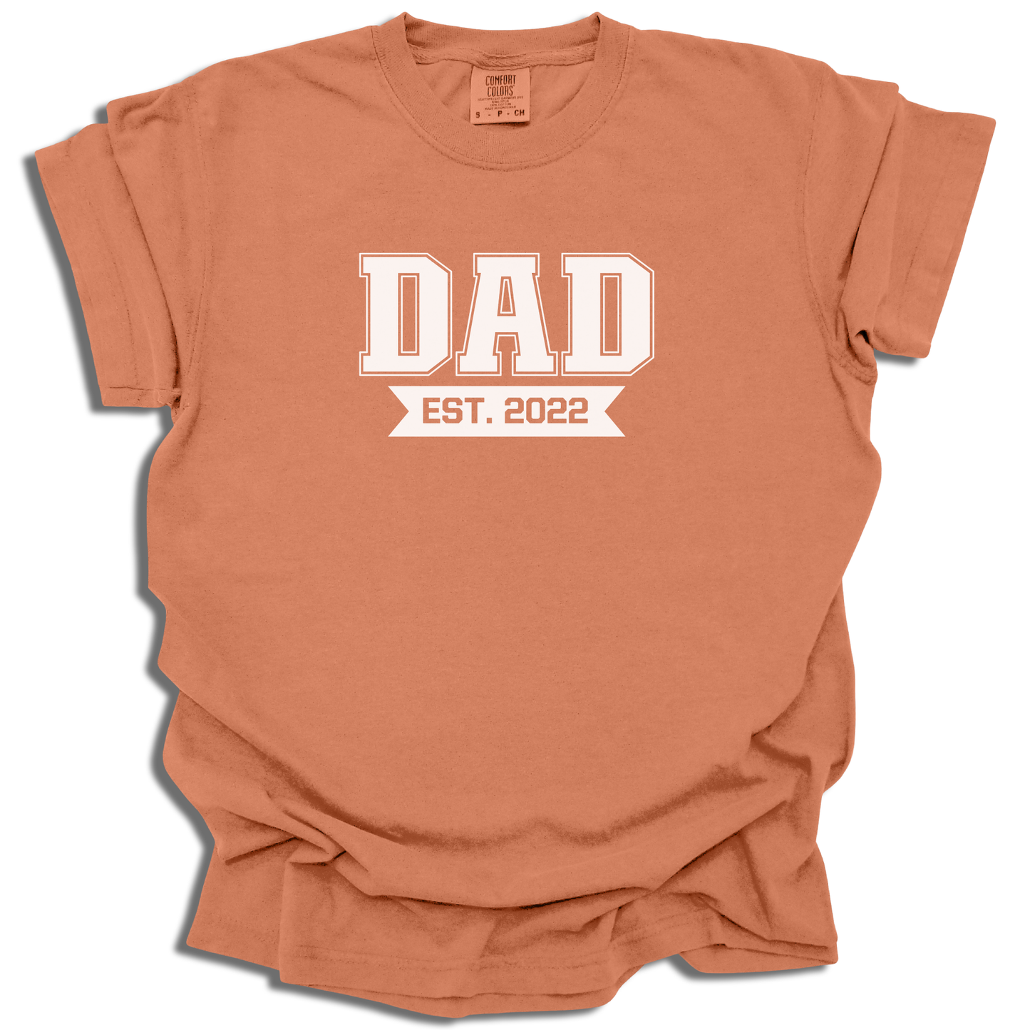 Custom Dad Shirt | Personalized Est. Year New Dad Gift | Father's Day Present - c264a25