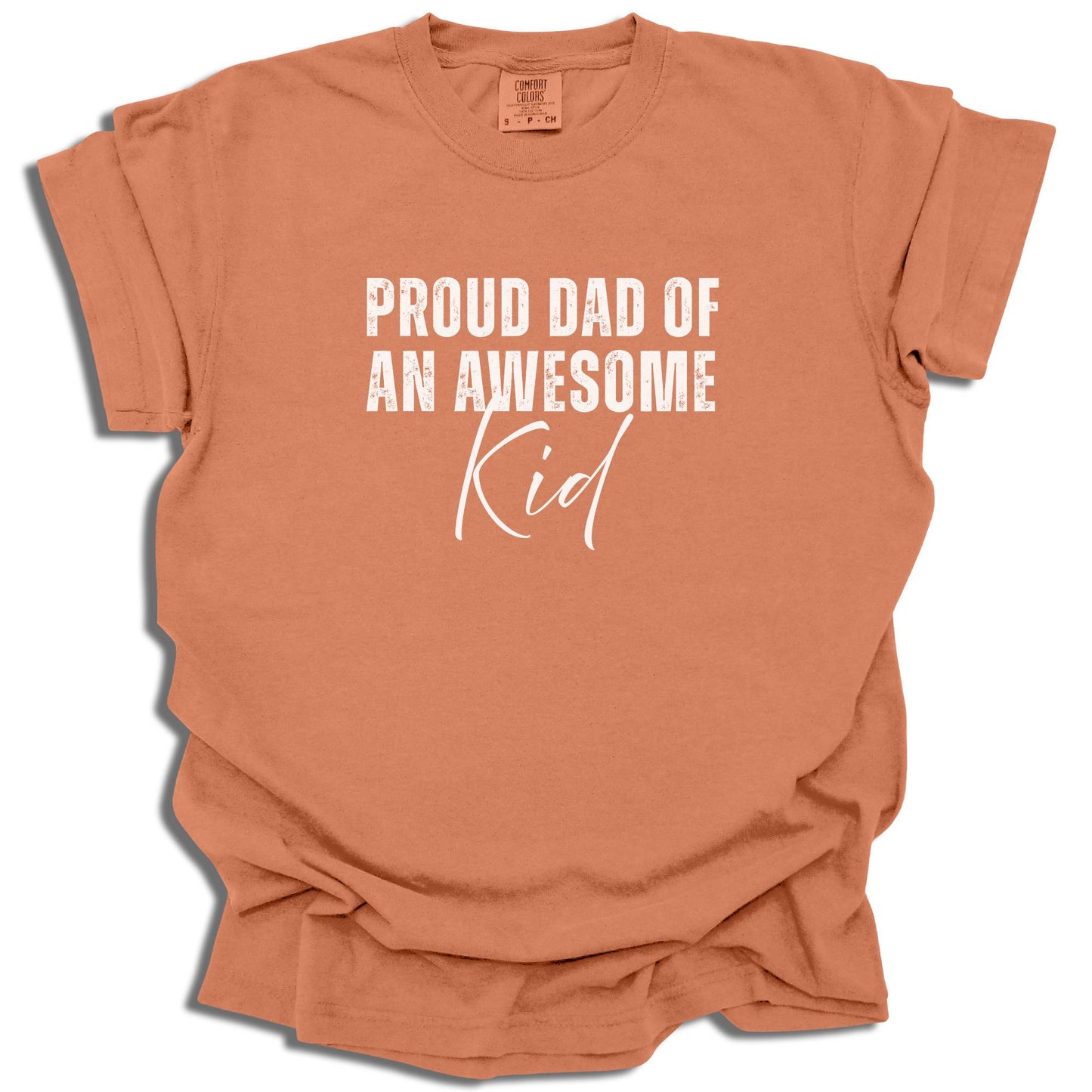 Proud Dad of an Awesome Kid Shirt | Funny Father Tee | Father's Day Gift Idea - c266a25