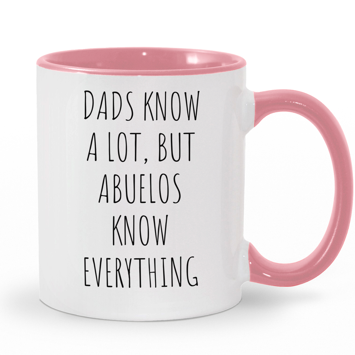 Dads Know a Lot, But Abuelos Know Everything Coffee Mug - c268a25