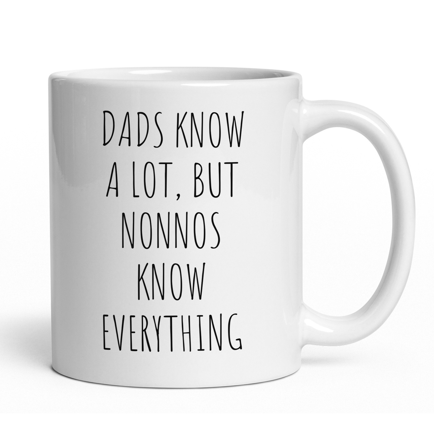 Dads Know a Lot, But Nonnos Know Everything Coffee Mug - c278a25