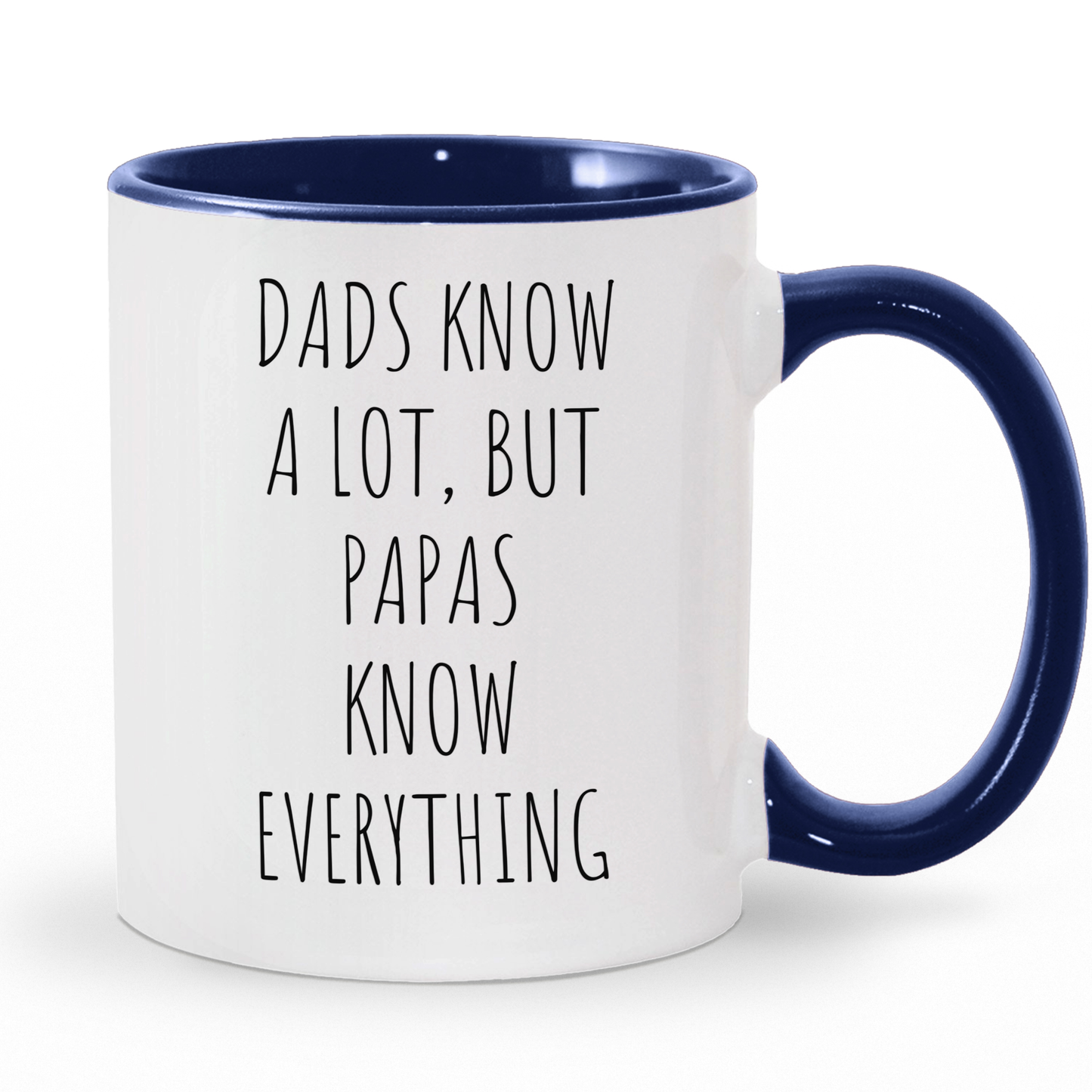 Dads Know a Lot, But Papas Know Everything Coffee Mug - c280a25