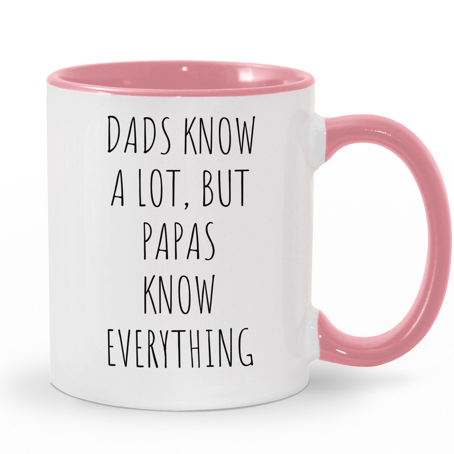 Dads Know a Lot, But Papas Know Everything Coffee Mug - c280a25
