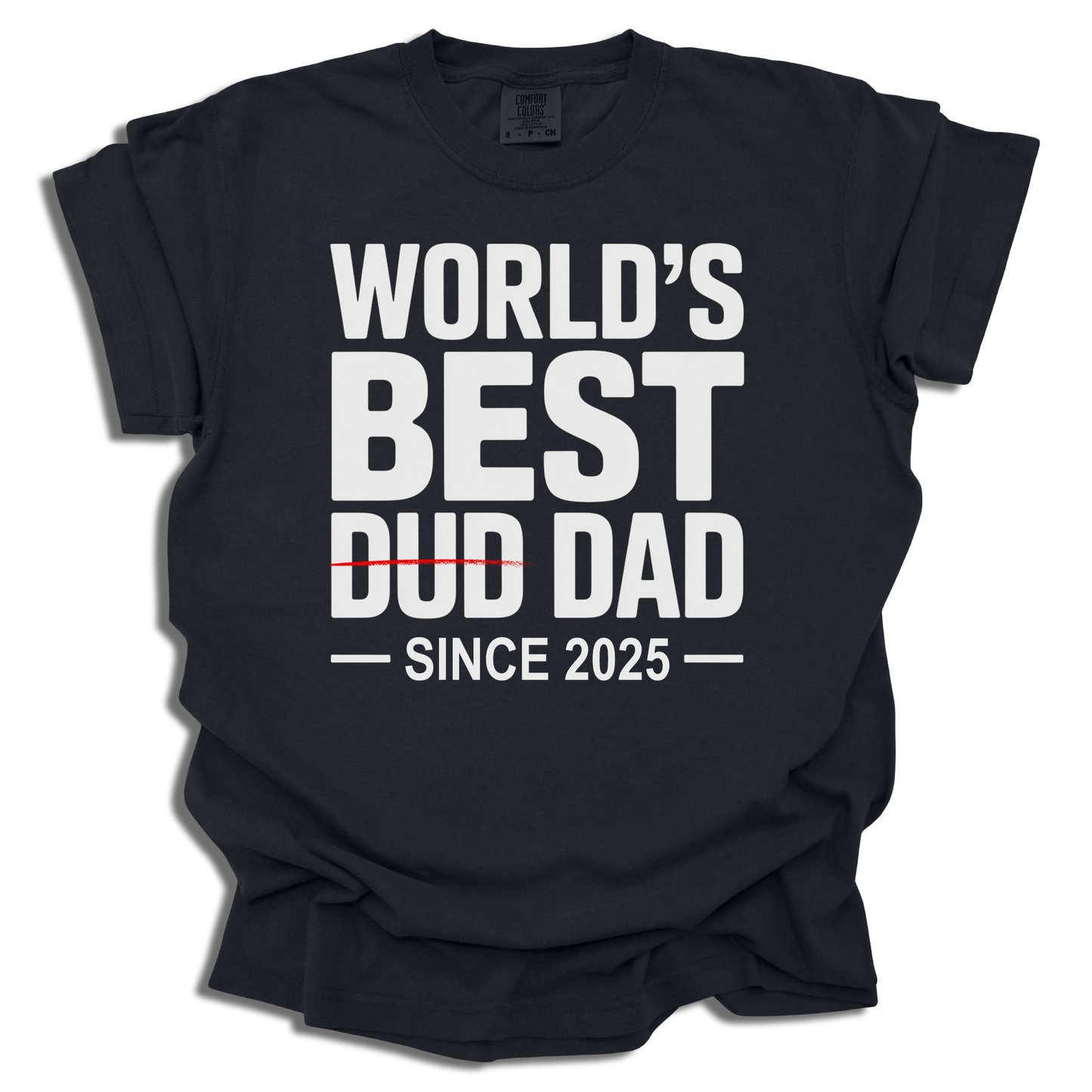 Customizable World's Best Dad T-Shirt - Personalized Father’s Day Gift - c309a25